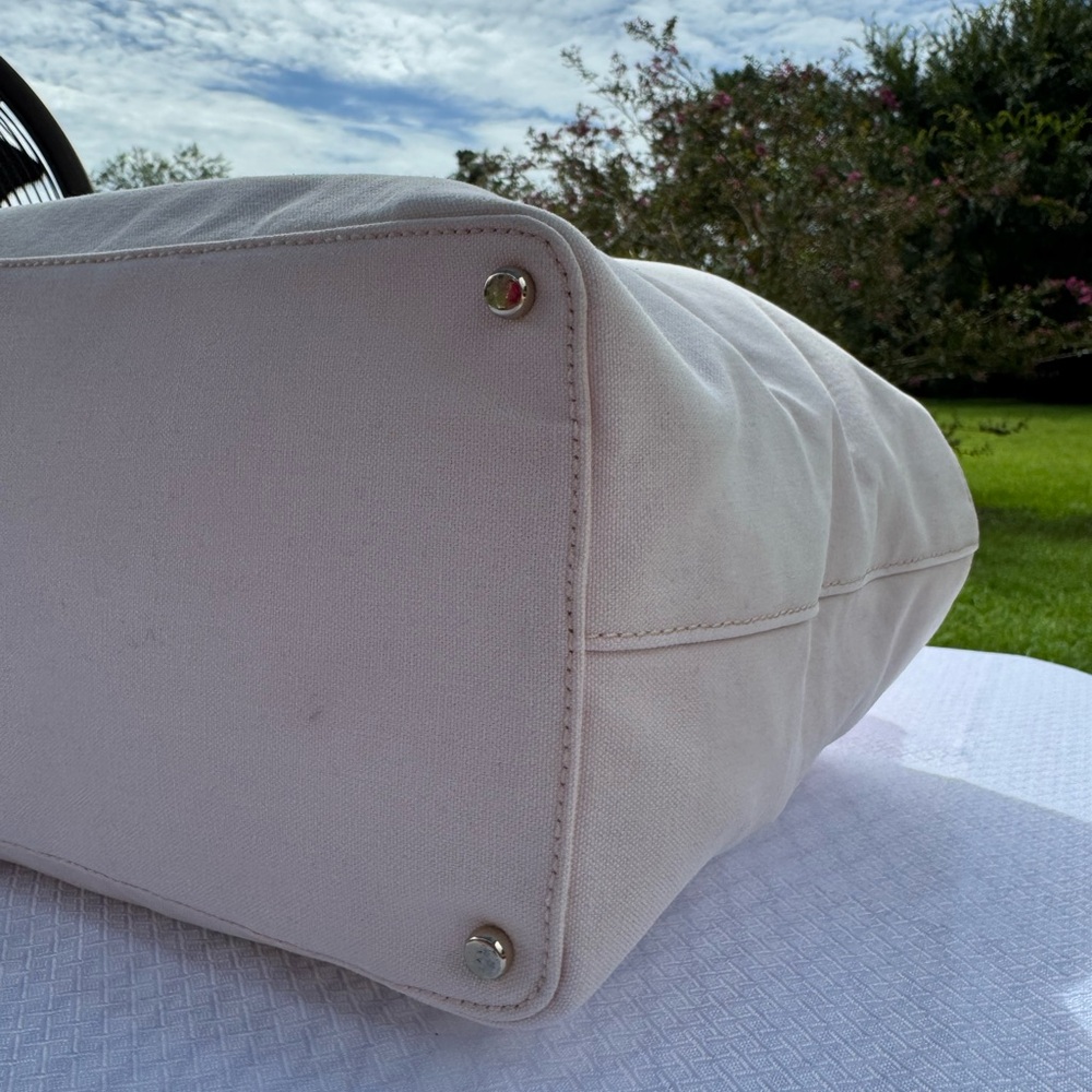 Kate Spade Bridal Tote Storybook Lining with Kate Spade Pink Dust Bag - Picture 4 of 11